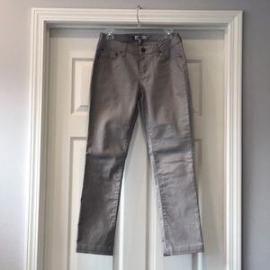 Jennifer Lopez Jeans Gray Silver